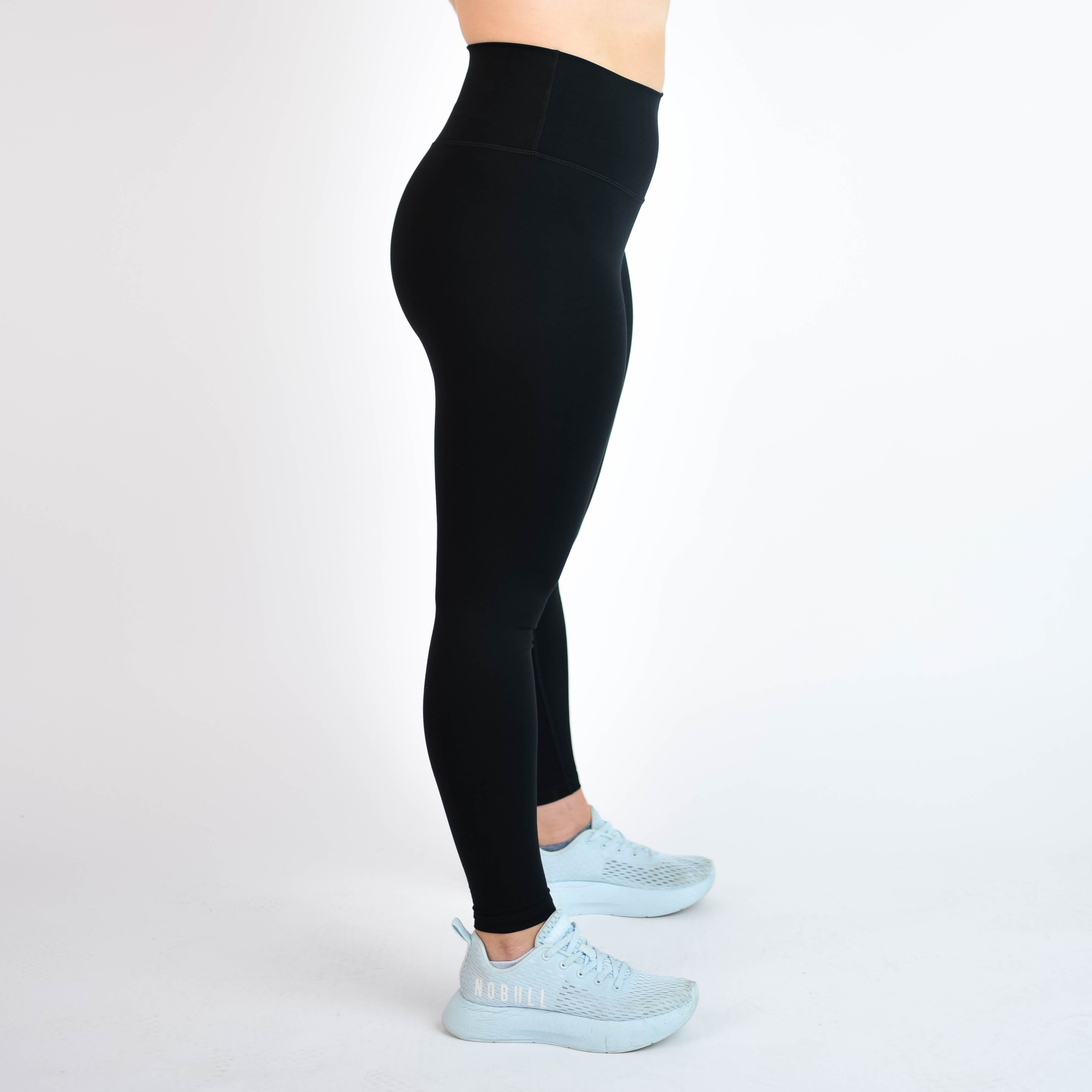 Black High Rise Workout Leggings