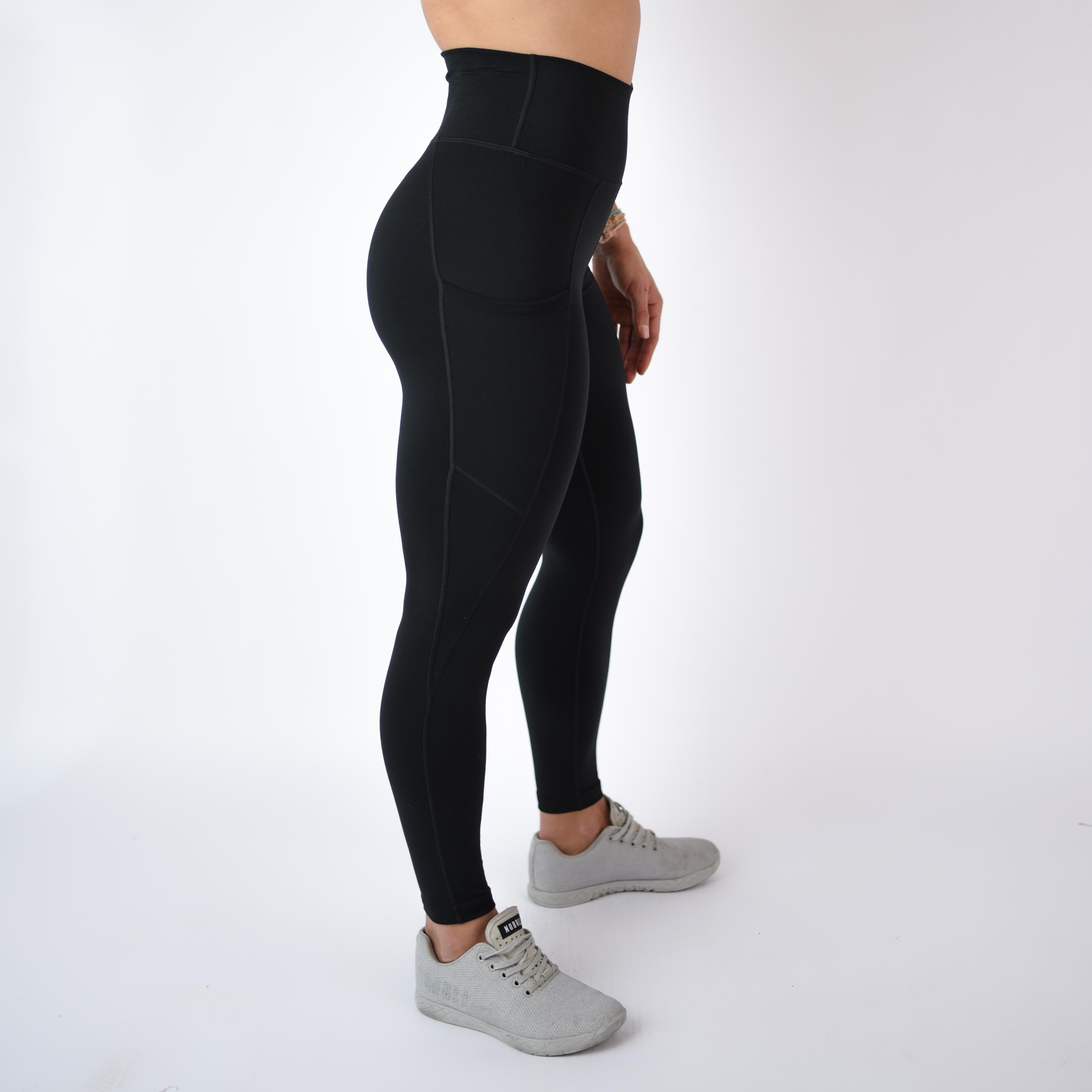 Black Workout Pocket Leggings - Reverie