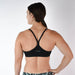 Black Racerback Sports Bra - Cami