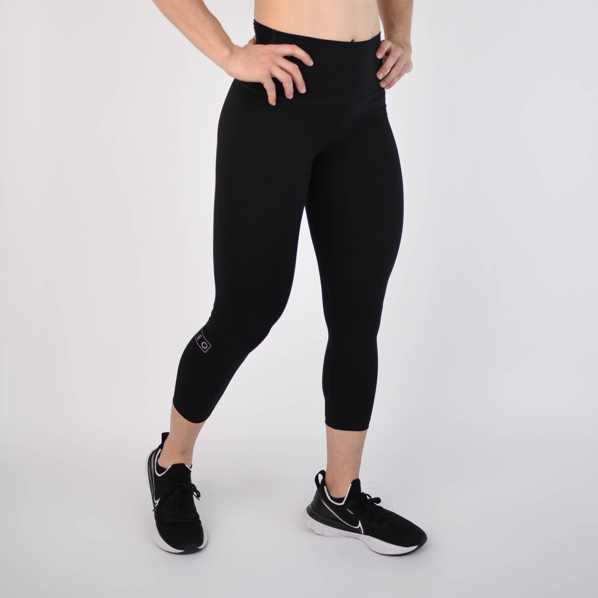 Black Crop Legging 21" - El Toro