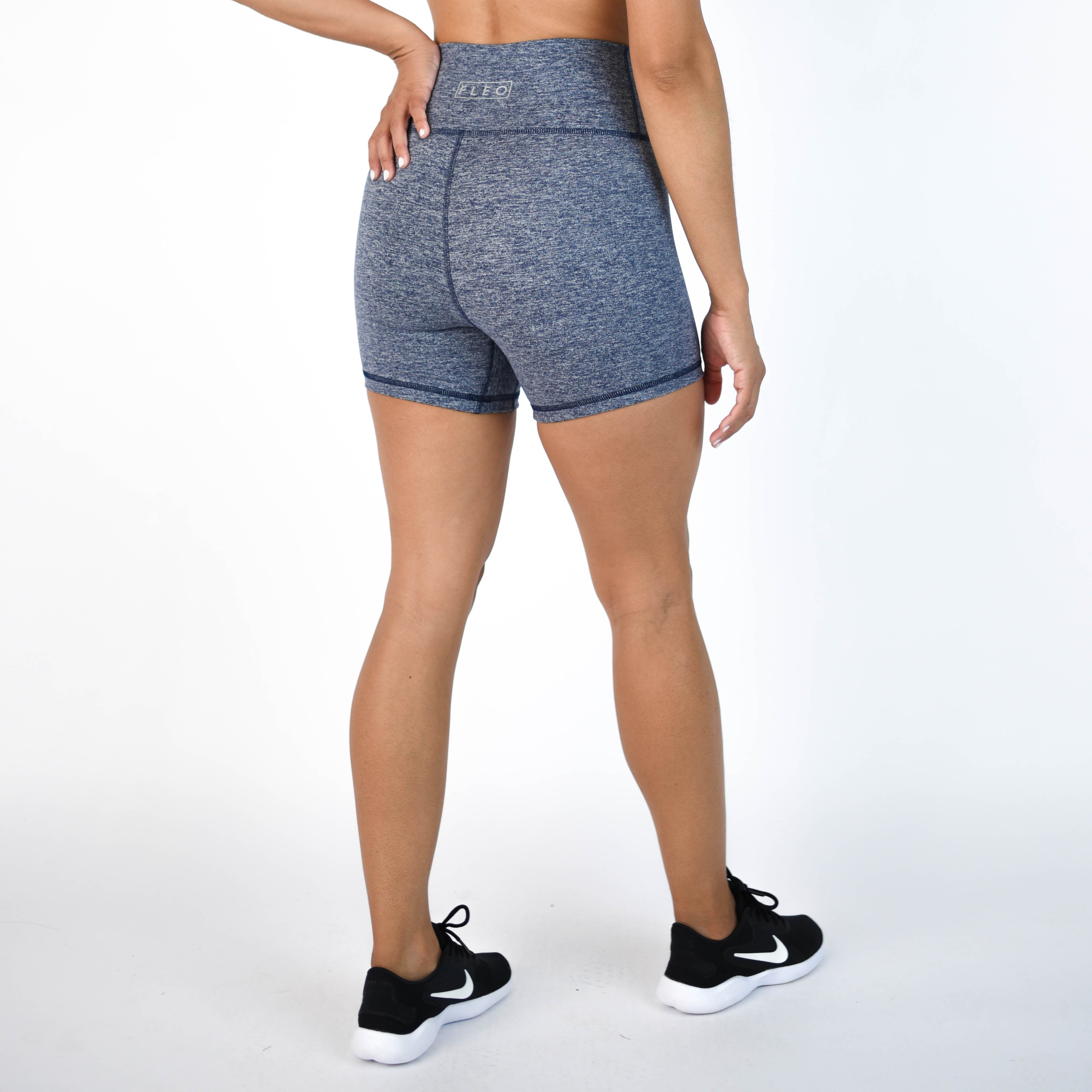 Carbon High Rise Spandex Shorts