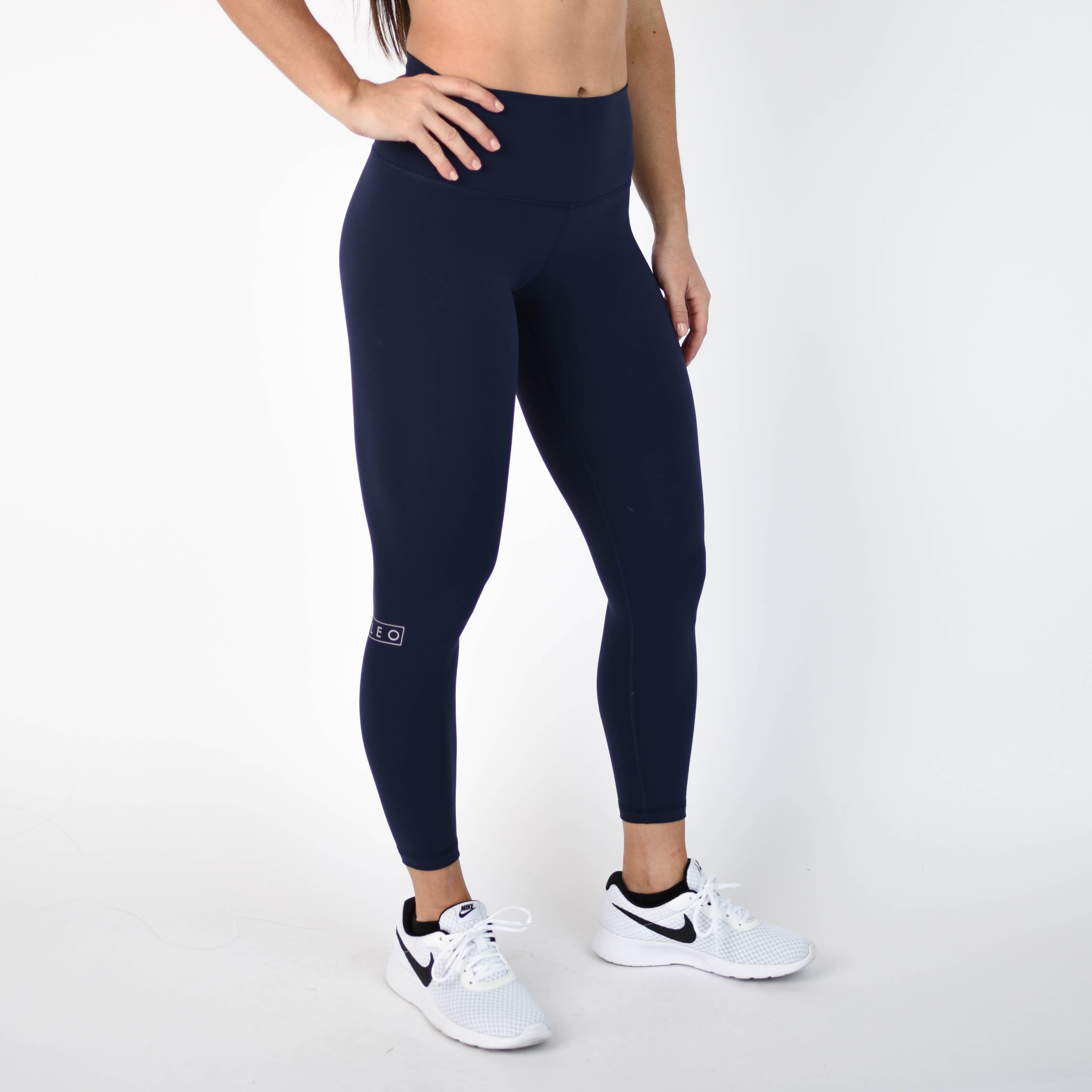 Classic Navy El Toro Leggings 7/8 25" - Muse Fabric