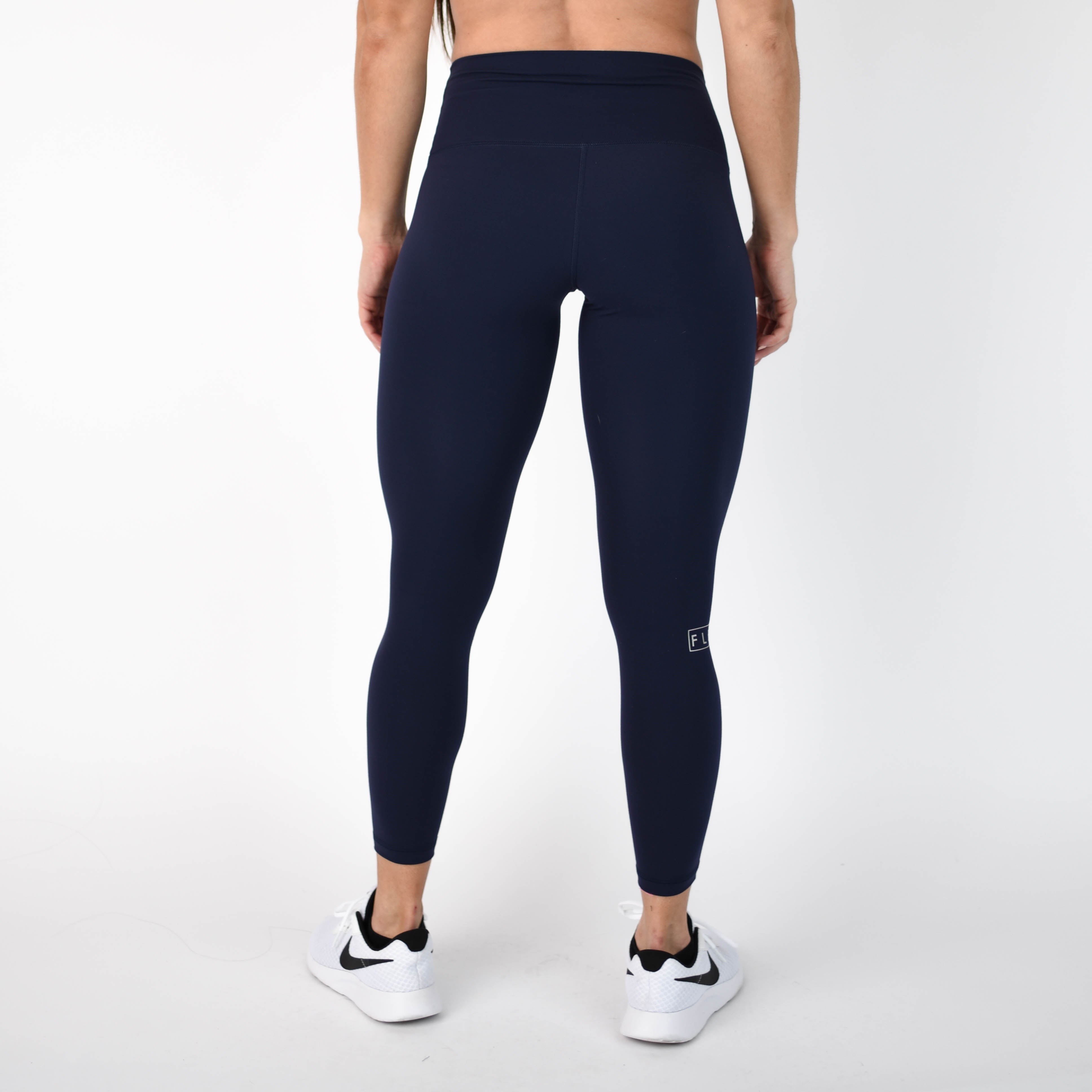 Classic Navy El Toro Leggings 7/8 25" - Muse Fabric