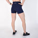 Classic Navy High Rise Spandex Shorts