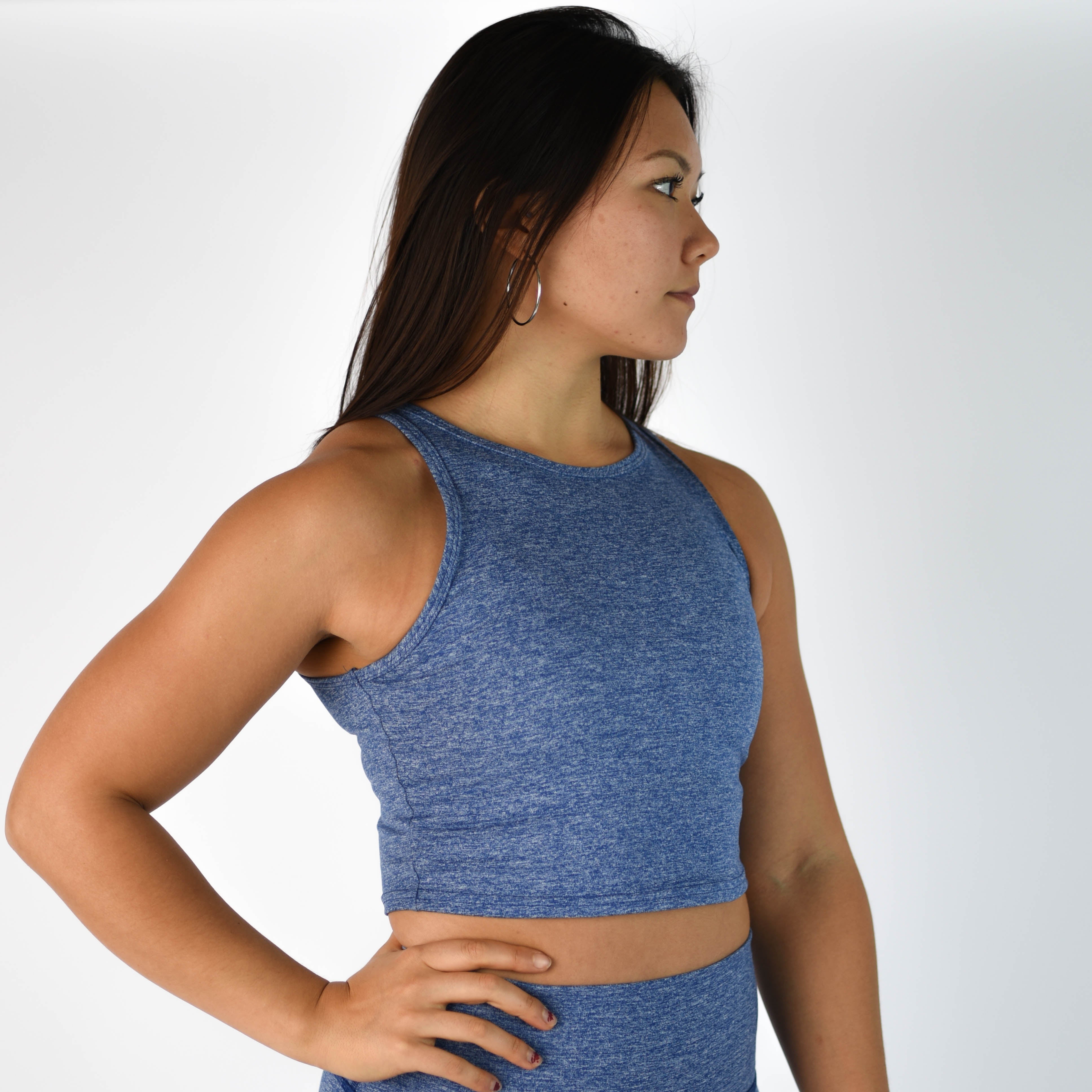 Tempo Crop Tank - Fitted