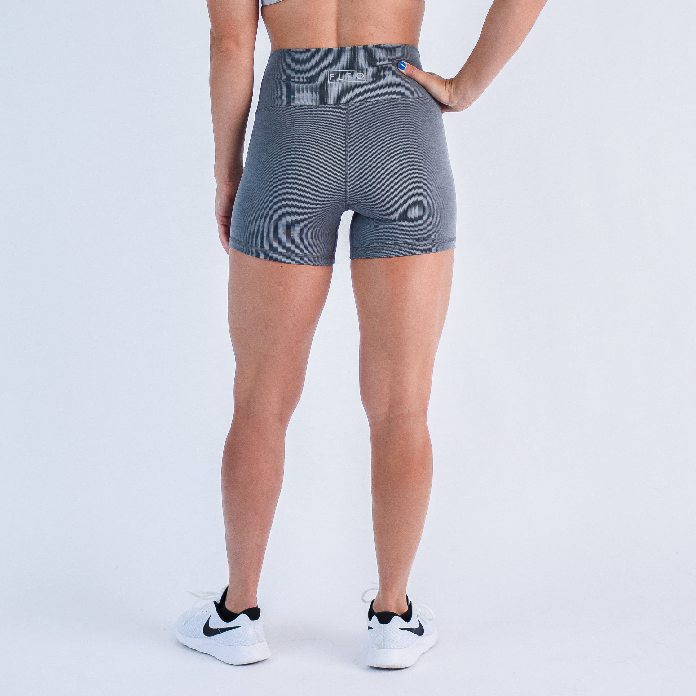 Rib True High Rise Spandex Shorts