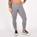 Heather Silver Gray Leggings - Apex - Bounce Fabric