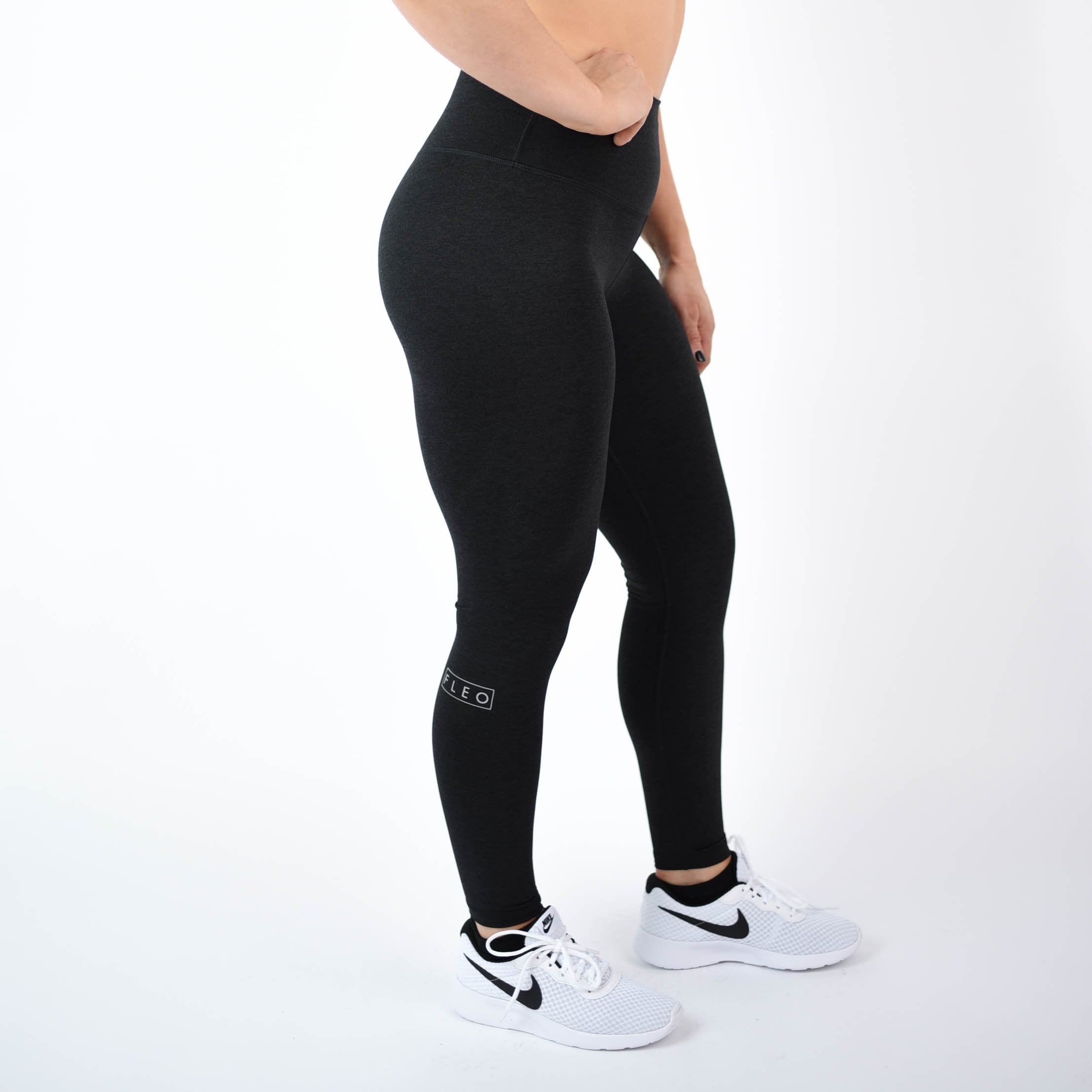 Heather Black Legging 7/8 25" - El Toro