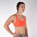 Hot Coral Sports Bra - Cami 