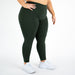 Hunter Green Super High Leggings - Bounce Fabric