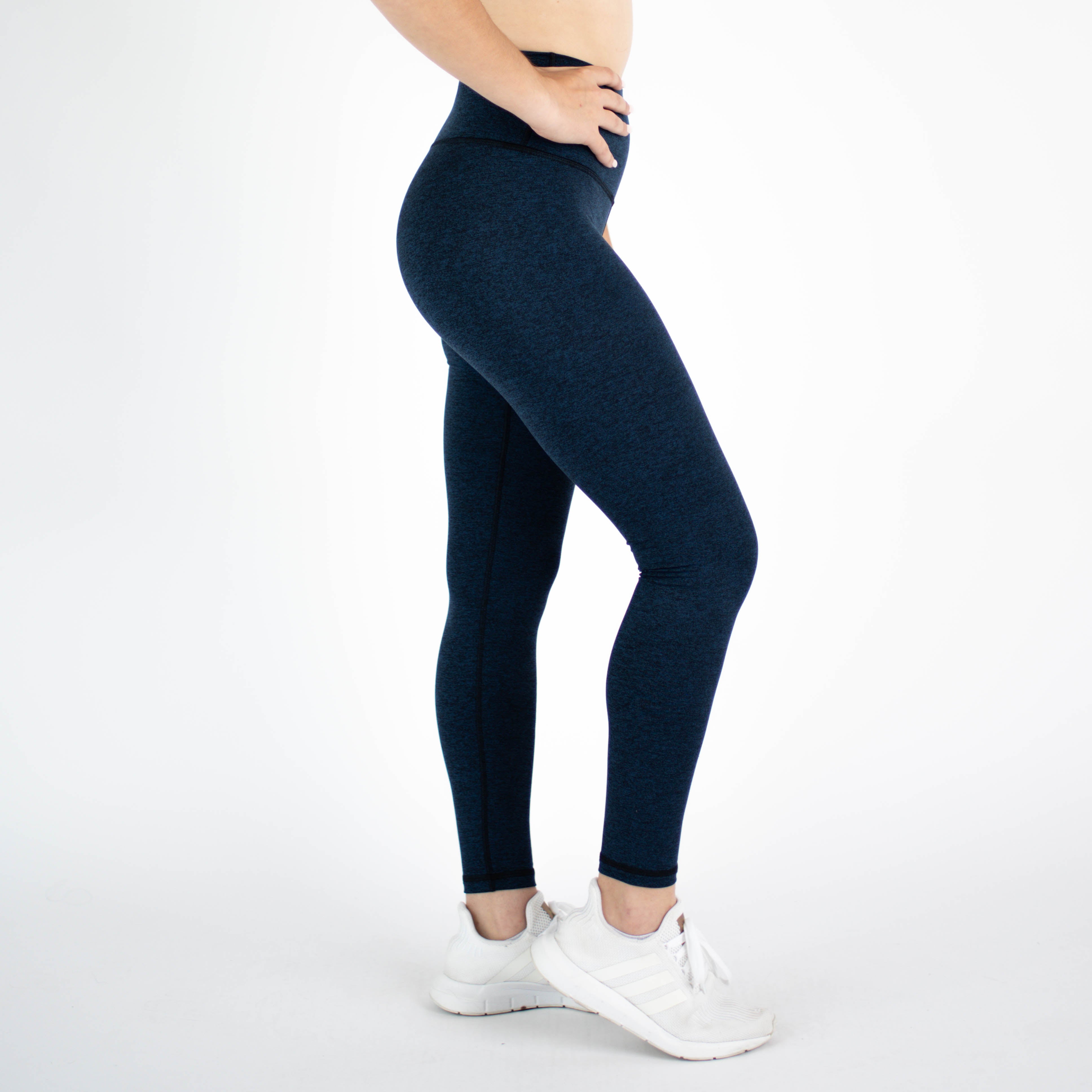 Iris Black High Rise Workout Leggings