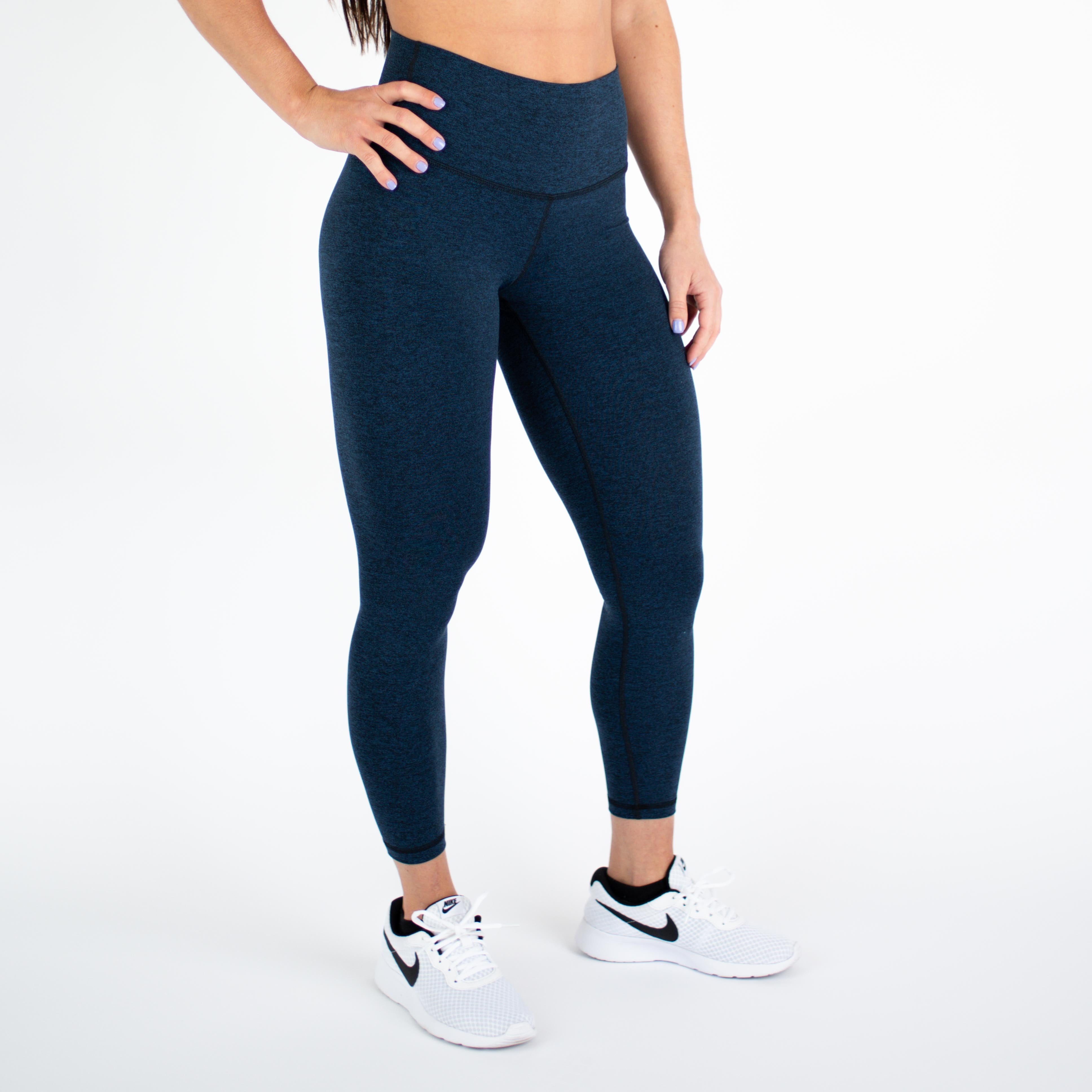 Iris Black High Rise Workout Leggings