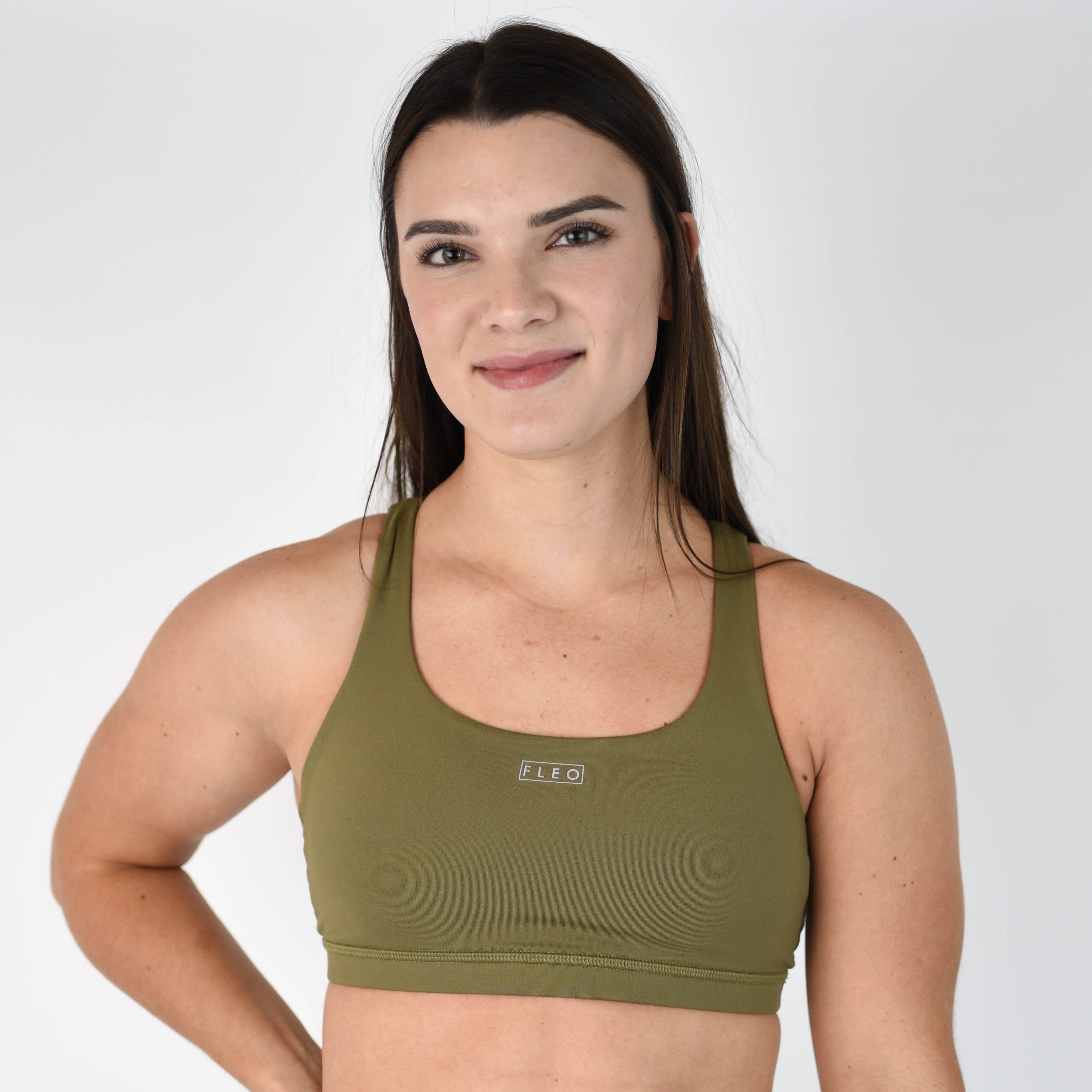 Martini Olive Sports Bra - Isla 