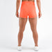 Neon Coral High Rise Original Spandex Shorts