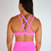 Neon Pink Sports Bra - Isla 