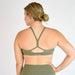 Olive Shark Athletic Sports Bra - Reinette by FLEO