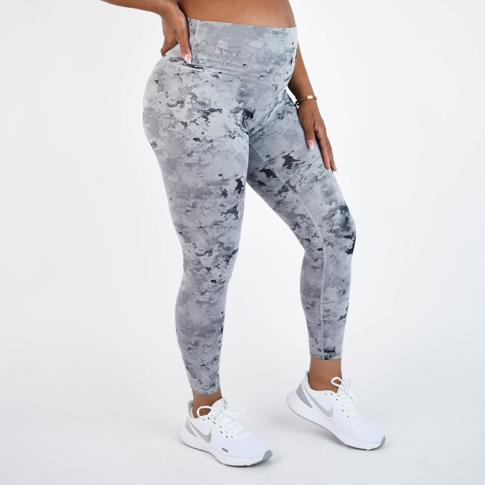 Silver Crystal Camo Legging 7/8 25" - El Toro