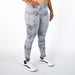 Silver Tie Dye Full Length Leggings - El Toro in Bounce by FLEO