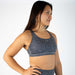 Scoop Neck Athletic Sports Bra - Splat - Isla 