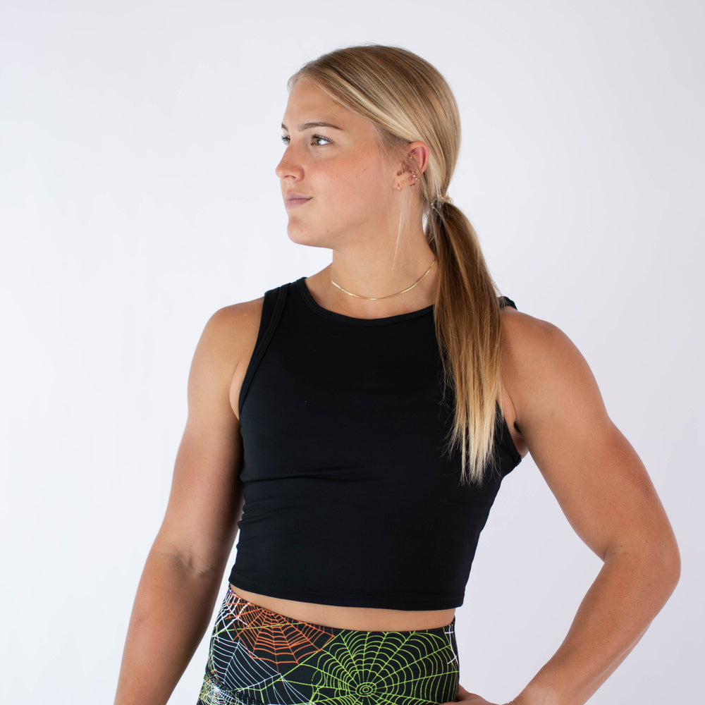 Tempo Crop Tank - Fitted