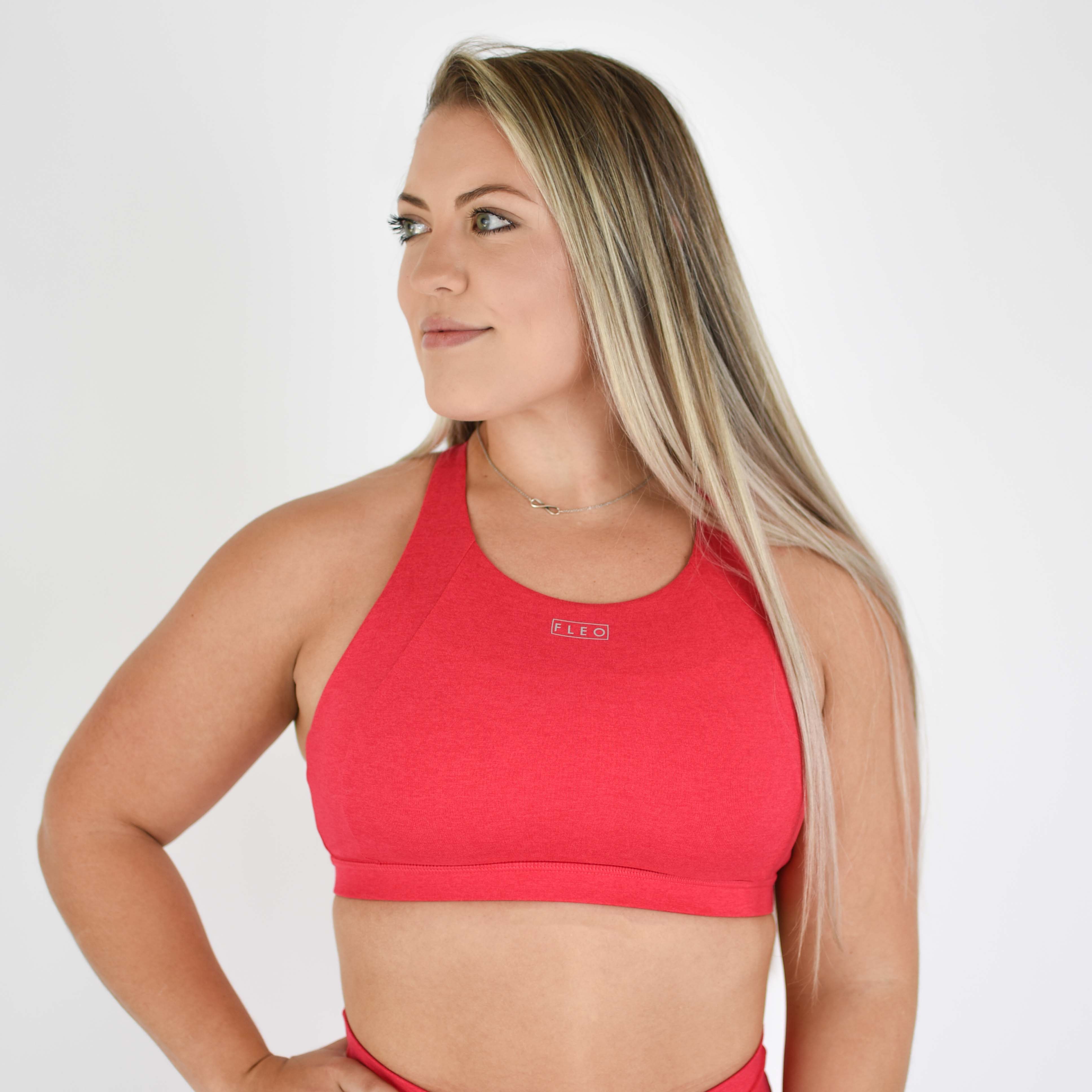 Virtual Pink Sports Bra - Jourdaine